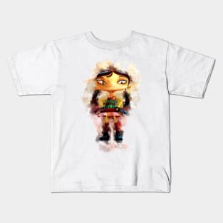 Lili - Psychonauts 2 (Watercolor) Kids T-Shirt